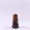 Rieker Low Heel Link Detail Ankle Boot - Cognac Leather